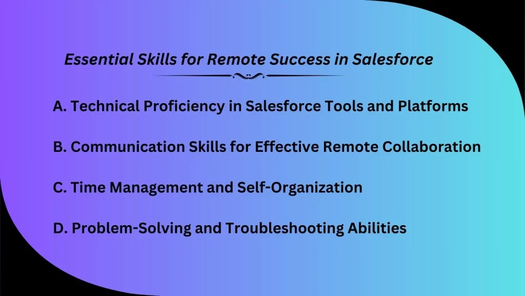 Essential Skills for Remote Success in Salesforce