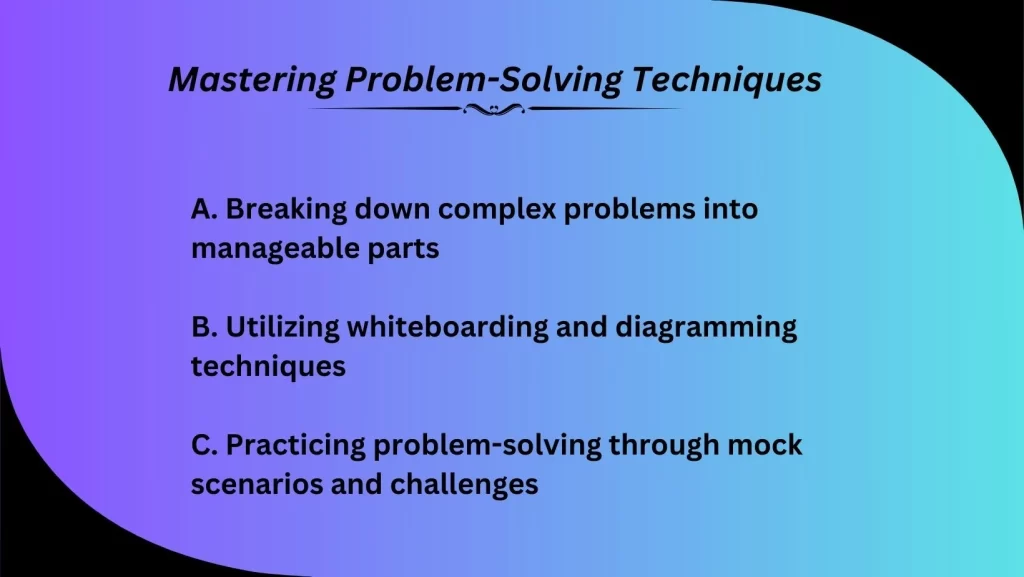 Mastering Problem-Solving Techniques