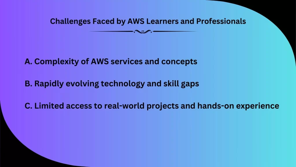 Challenges Faced by AWS Learners and Professionals